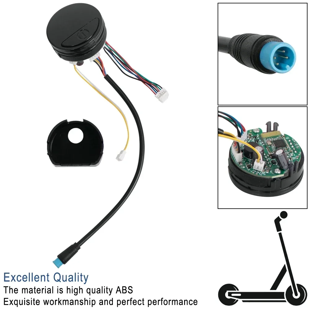 product new image escooter screen parts accessories ninebot e25 electric scooter kickscooter assembly control dashboard display-4