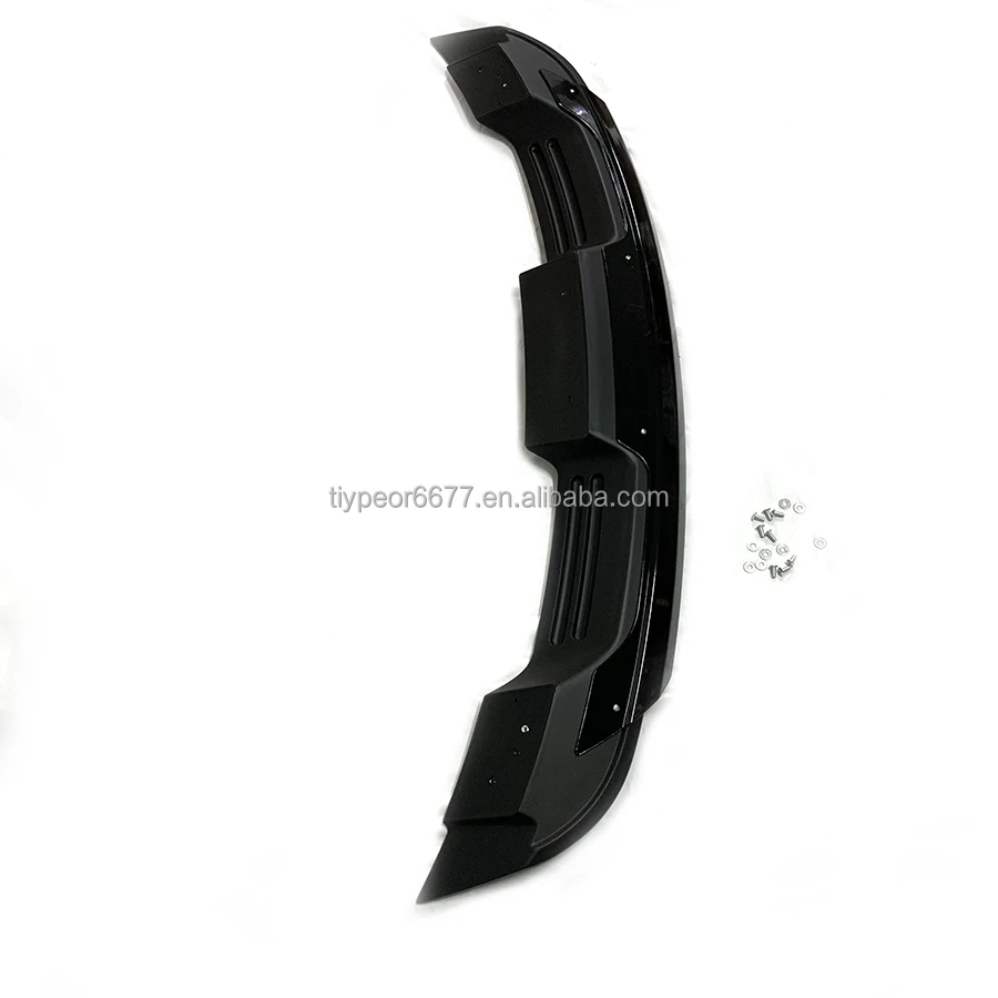 product for ford mustang gt500 2015 2023 rear trunk wing abs material high quality spoiler with acrylic panel tail lip wing-12