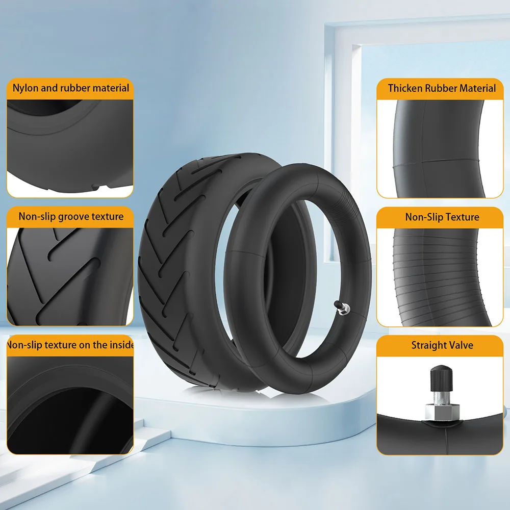 Scooter Wheels 8.5*2 Inflatable Inner Tube + Outer Tube 8.5 Inch Tyre Inner and Outer Tube 8 1/2x2 Tyre Inflatable Tyre Suitable