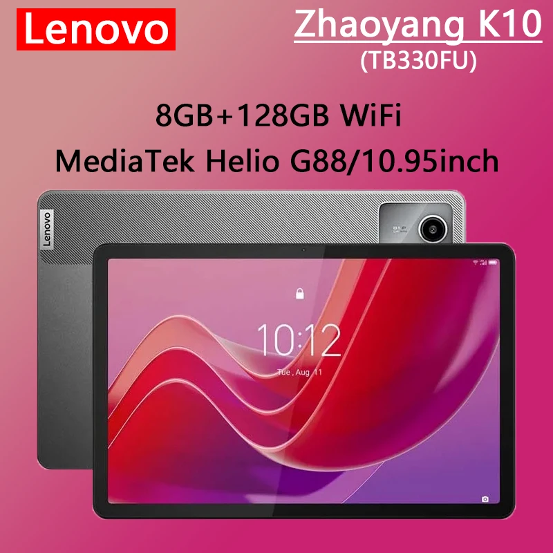 10.95型IPS液晶 Android 13Lenovo Tab K10/M11 Lenovo Tab K10 M11 TB330FU 8+128GB Zhaoyang Tablets K10