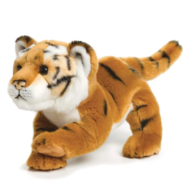 custom design tiger plush toy large stuffed toy tiger wild