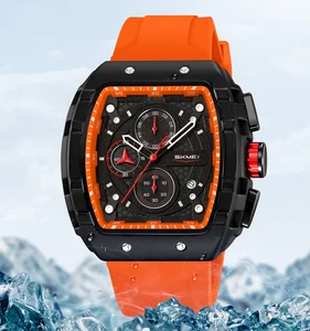 SKMEI Men's Luxury Sports Quartz Watch 47.8mm Dial 25.5mm L  Analog Display