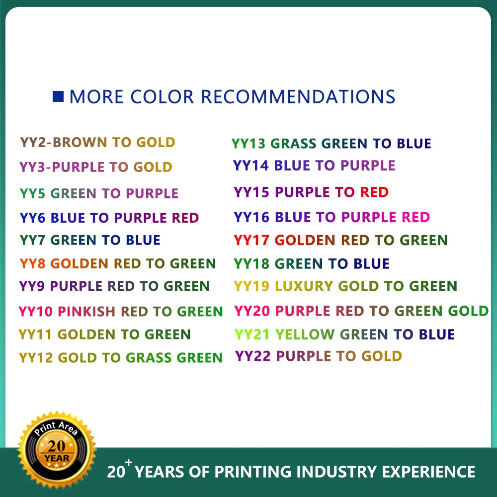 Ceres  Screen Printing Optical Variable Ink F8 Yellow Green to Blue Optical Variable Ink for Security Document