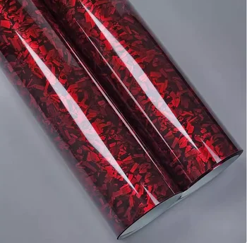 Car Modification PET Glossy & Matte & Rainbow Series Forge Carbon Fiber Wrap