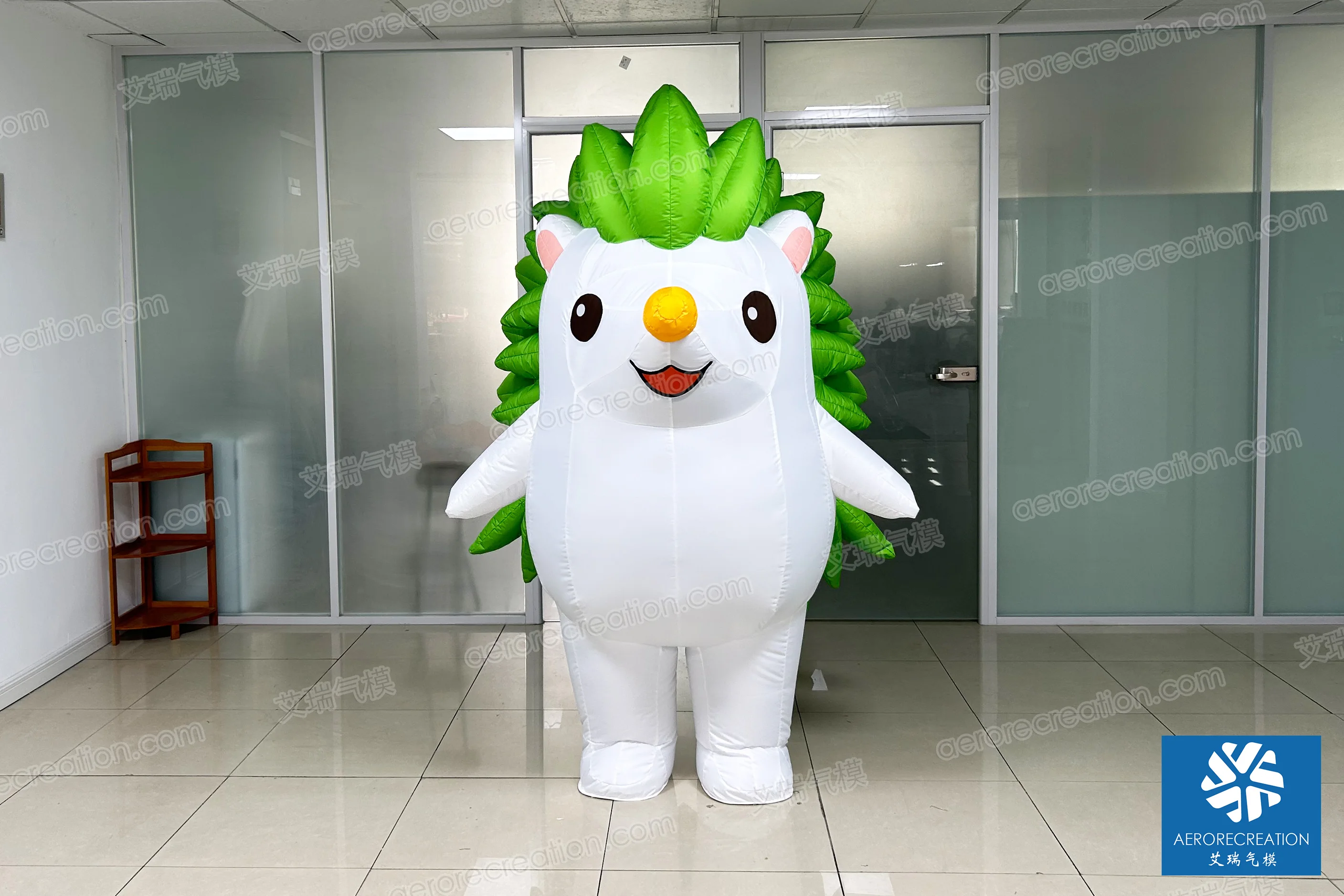 Advertising Promotion Customized Inflatable Walking Costume Interactive Hedgehog Costume Inflatable Moving Animal Mascot