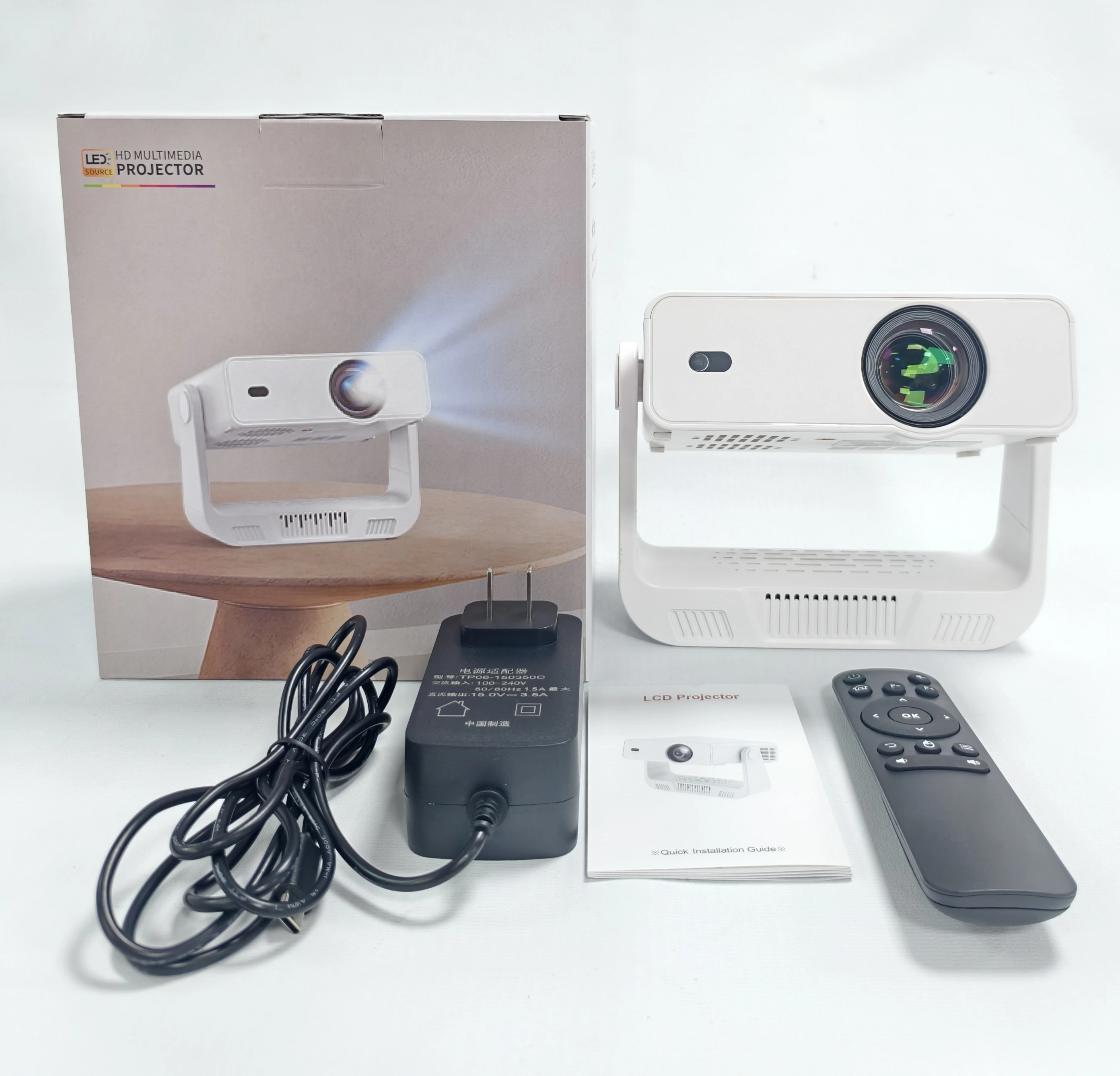 C880 Smart Projector Android 14 Projector 720p Full HD Auto Focus
