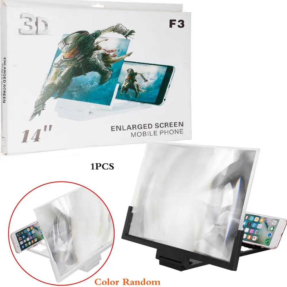 14inch F3 Mobile Phone Screen Display Magnifier HD Stereoscopic