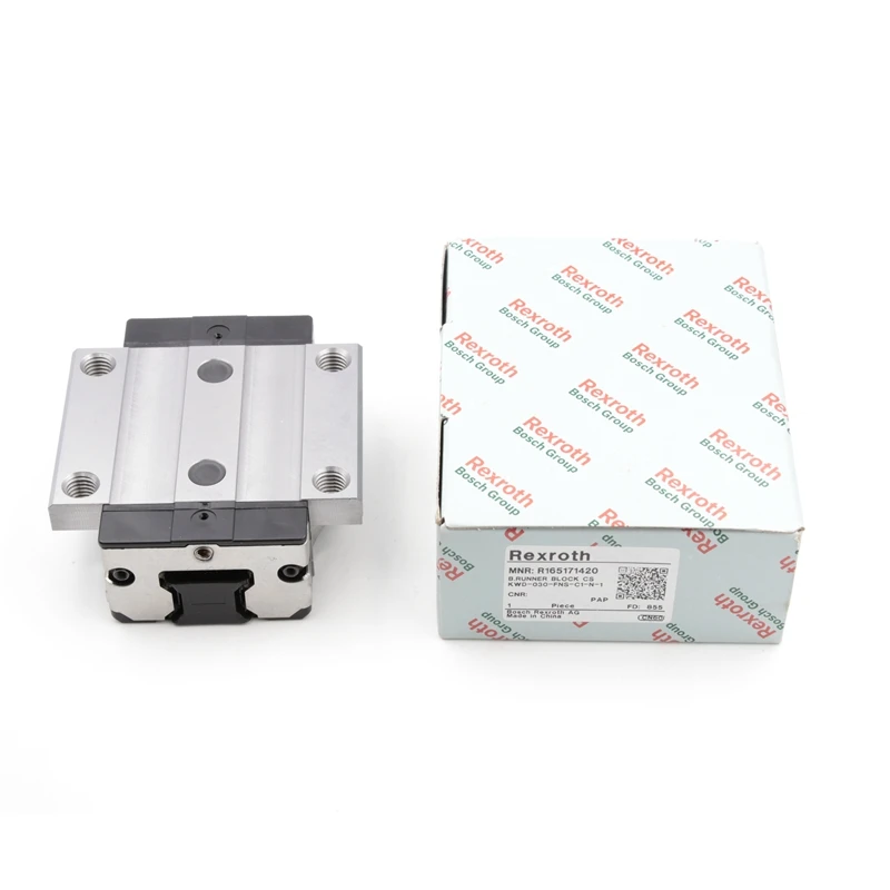 Rexroth Brand Bearing Linear Guide Rail Slider R185143210 R165372910 R165131220 Ball Type Block