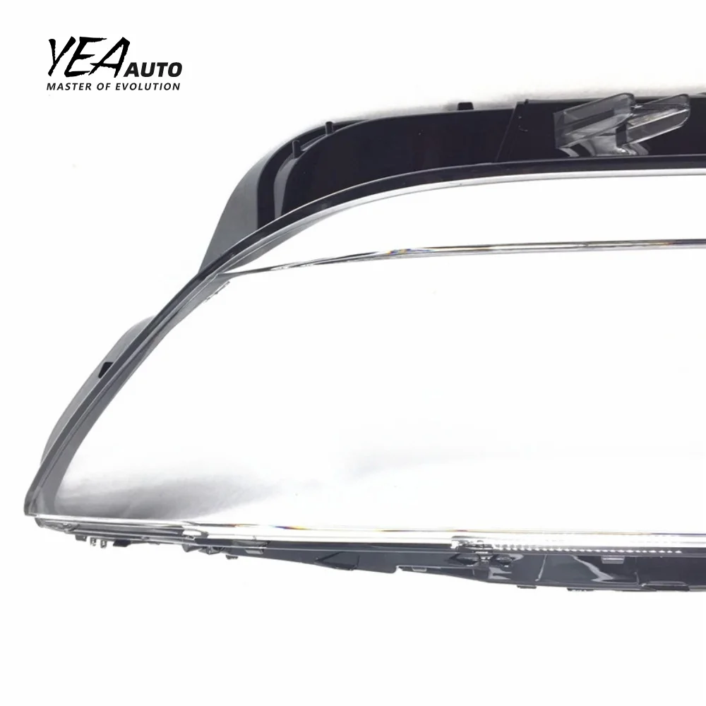 product car headlight glass lampshade cover lens for vw for volkswagon passat low configuration head light lens cover 2019-4