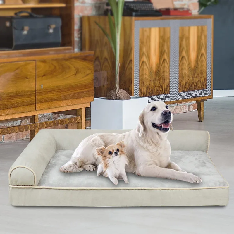 2024 Simple Design Comfortable Bed For Pet Cat Dogn Plush Pet Bed Whole