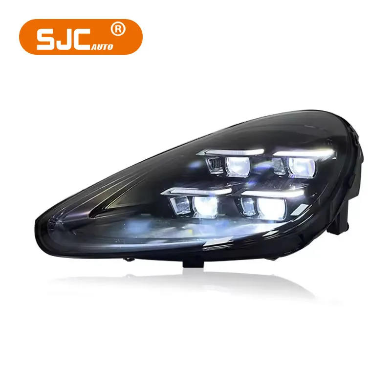 SJC Auto Car Accessories Matrix Style LED Headlights for Porsche Cayenne 958 2011-2017 New 2024 Pdls Style 958.1 958.2 Headlight