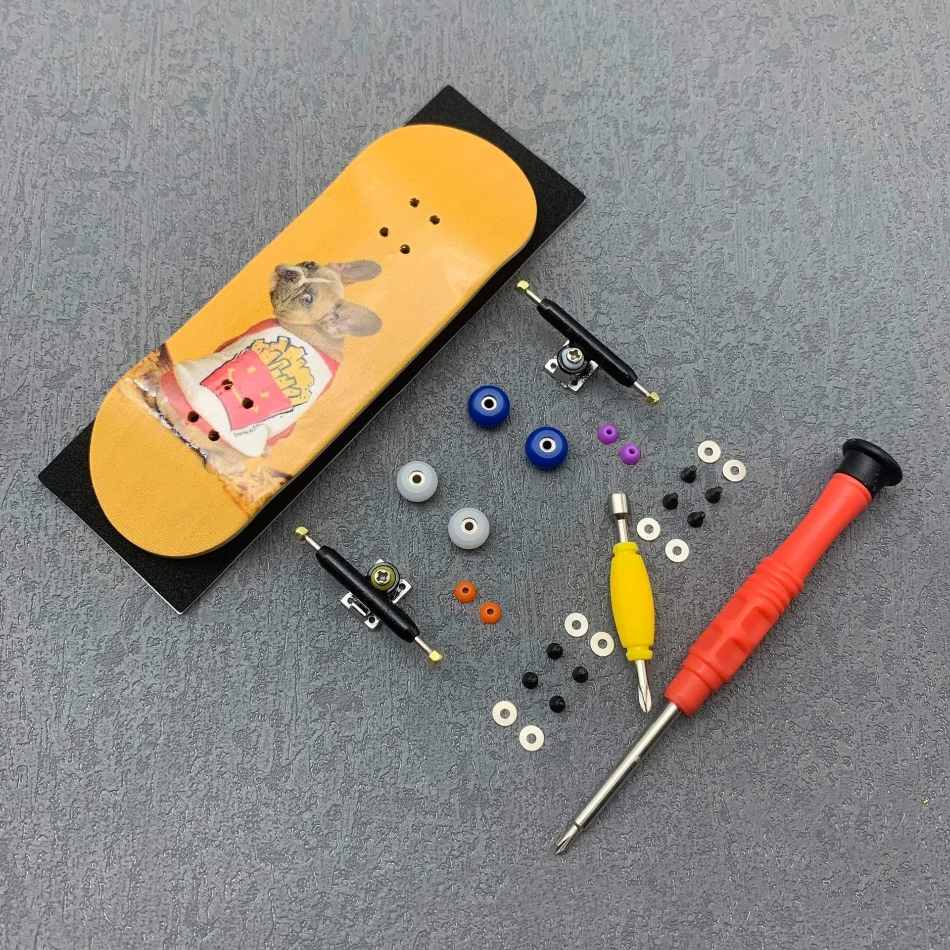 Custom Print 34mm Professional Complete Fingerboard Buy Fingerboard,Fingerboard Deck,Wood