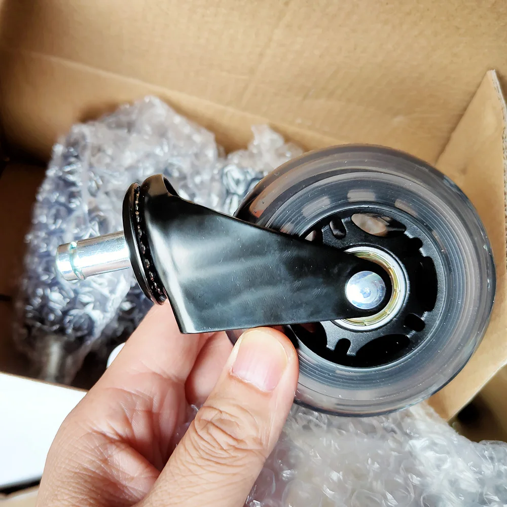 75mm Furniture Casters Wheels Pu Castors 64mm Inline Skate Wheels 8