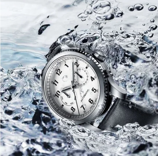 
high-end watches men seagull chronograph automatic movement watches online 