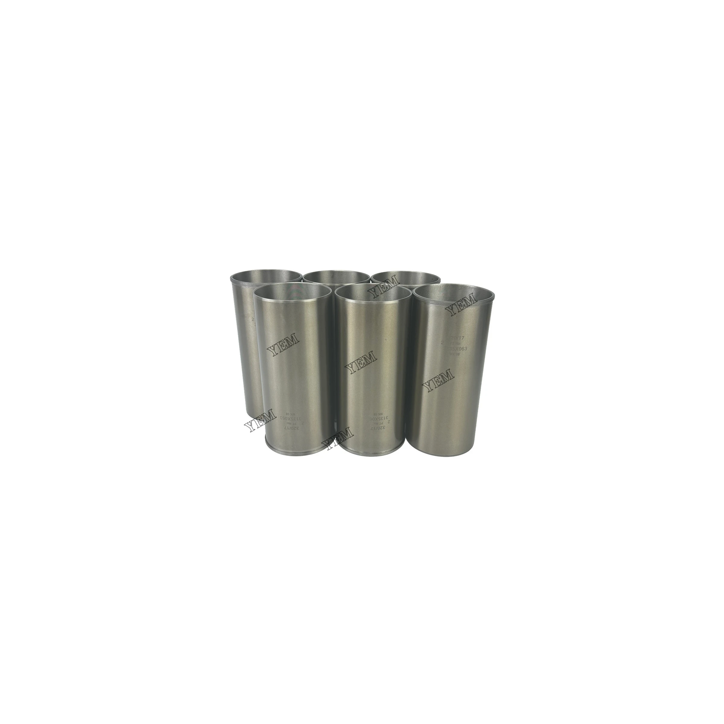 1006E-6TW Cylinder Liner 3135X063 Compatible for Perkins Industrial Machinery Spare Parts