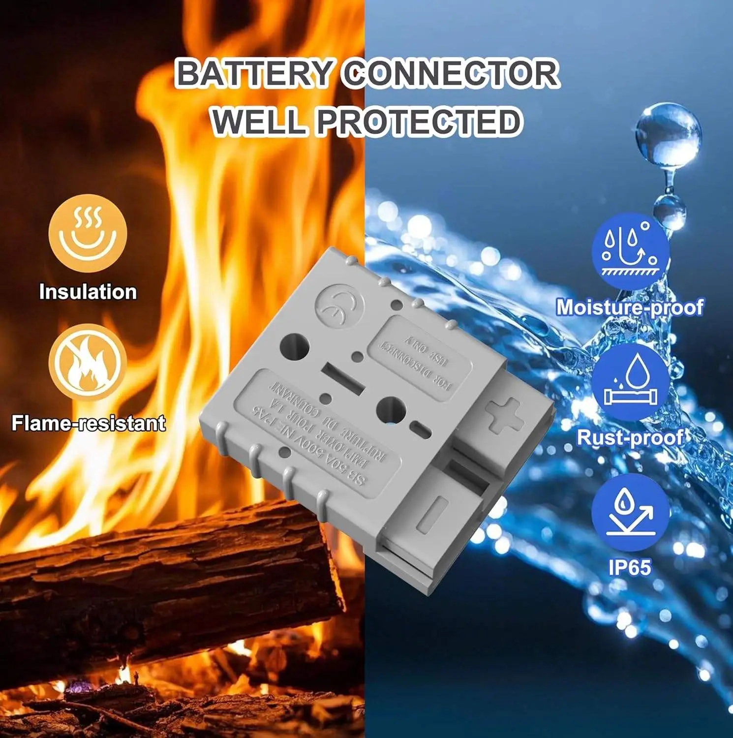 1M 2M 3M 5M 10M Waterproof Custom for Anderso Connector to DC 5.5mm/2.1mm Male Connector Power Supply Cable for Starlink Mini插图3