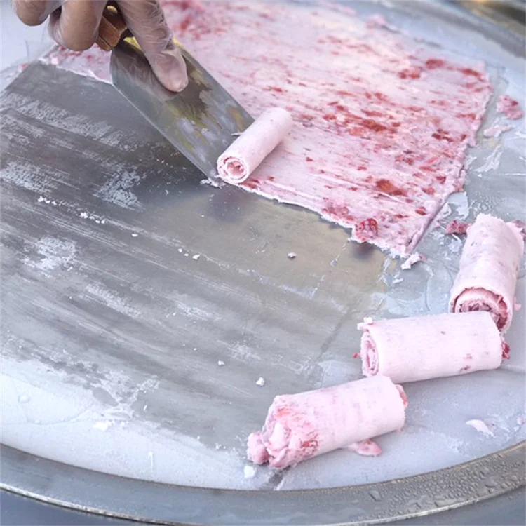 KoliceロールアイスクリームマシンUAEアイスクリームフライ機コールド