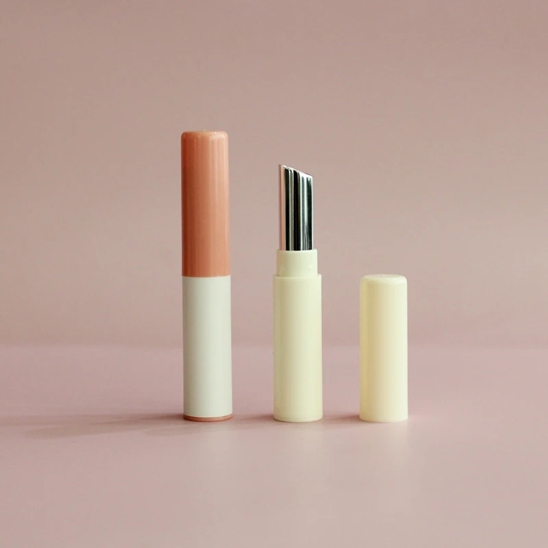 High quality aluminum packaging tubes cosmetic slim lipstick tube screen printing lip balm tubes with customized logo