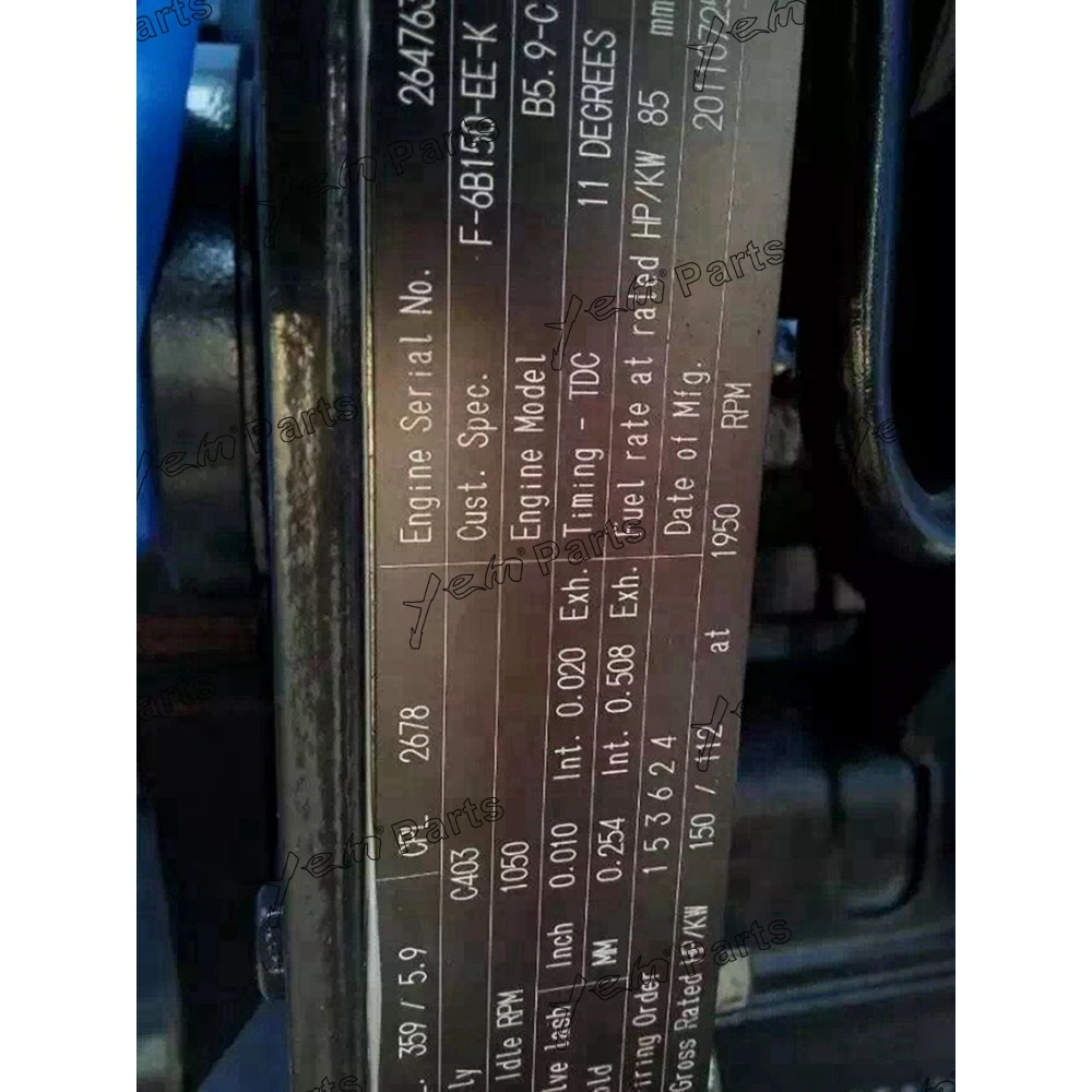 6D102 Diesel Engine Assy for Excavator Diesel Engine Part