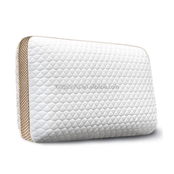 Memory Foam Pillow Medium Firm for Sleeping,Orthopedic Bed Pillows Ventilated Design Cooling Gel with Washable Cover