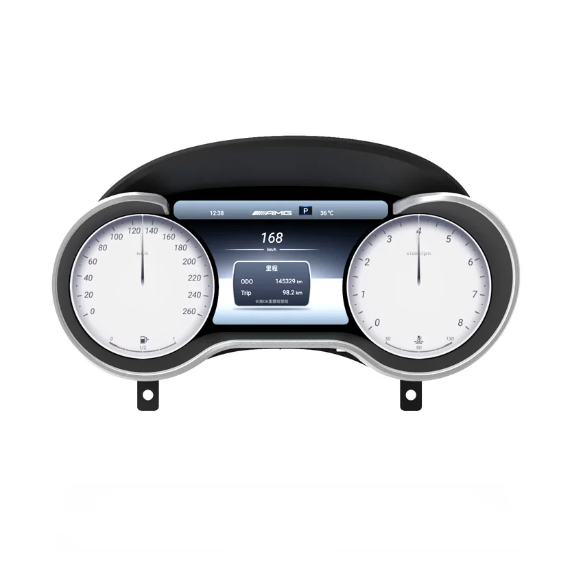メルセデスベンツ　GLクラス　MLクラス　X166 W166 モニター　美品 Mercedes Benz ML W166 GL X166 GLE GLS 用 Kanor LCD デジタル