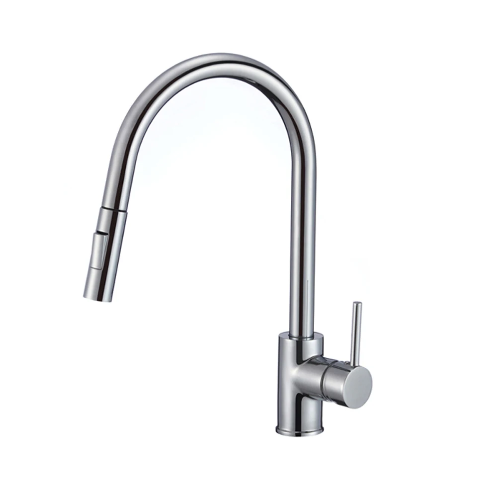 Haijun Single Hole Deck-Mounted Brass Durable Kitchen Faucets