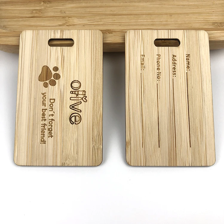 bamboo business card
