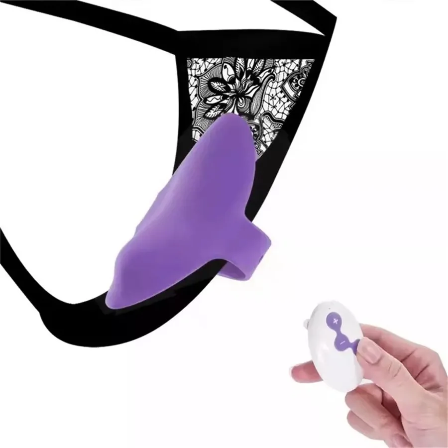 safest all natural lubricant Wholesales Wearable Panties Vibrating Wireless Remote Control Clitoral  Stimulator Vibrator for Women Sex Toys Butterfly Vibrator