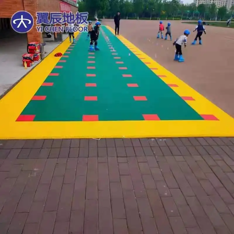 PP Modular Tiles for Roller Skate Mat Skating Mat
