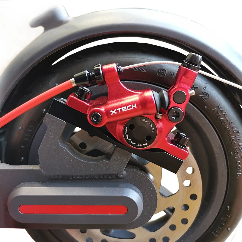 Ridefixing ZOOM XTECH Prednji/zadnji disk zavorni motorni kolesar Hidravlični disk zavorni motorni motor z rotorjem 120/140/160MM za Xiaomi M365 E-cooter del