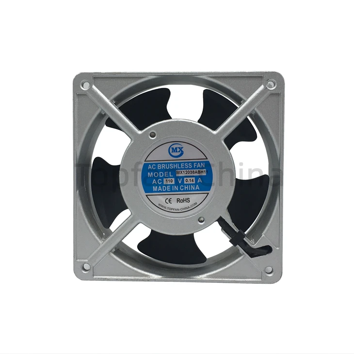 Tidar Elevator Axial Fans AC 120mm 110v 220v 12038 Shutter Window Exhaust Cooling Switch Box Power Wall Mounted Ventilation Fan