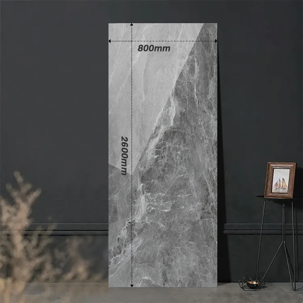 Large Format 800x2600 Sintered Stone Tiles Interior Floor Wall Porcelain Tiles for Living Room for Interior Design 800x2600