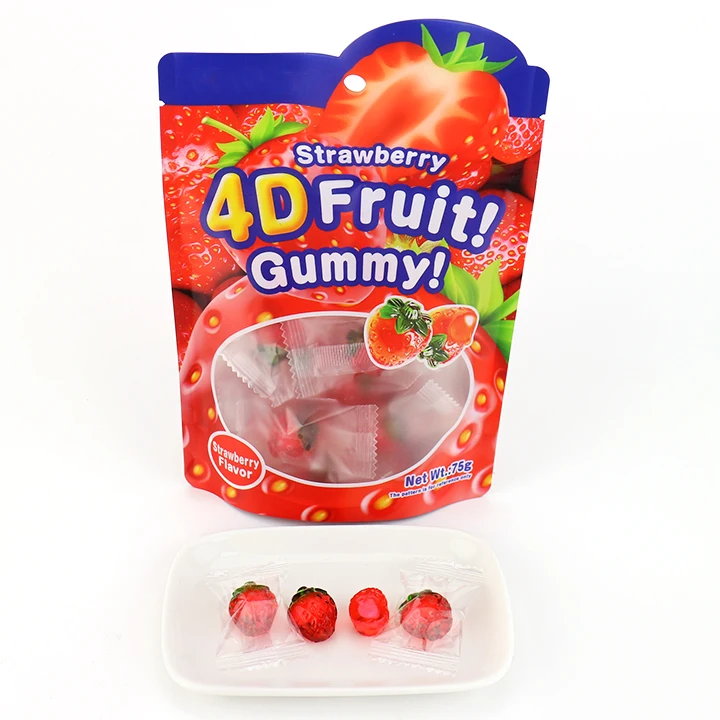 4D fruit gummy