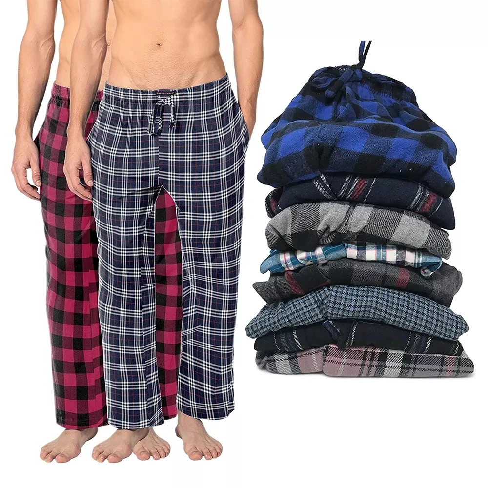 Super Soft Flannel Plaid Pajama Pants 