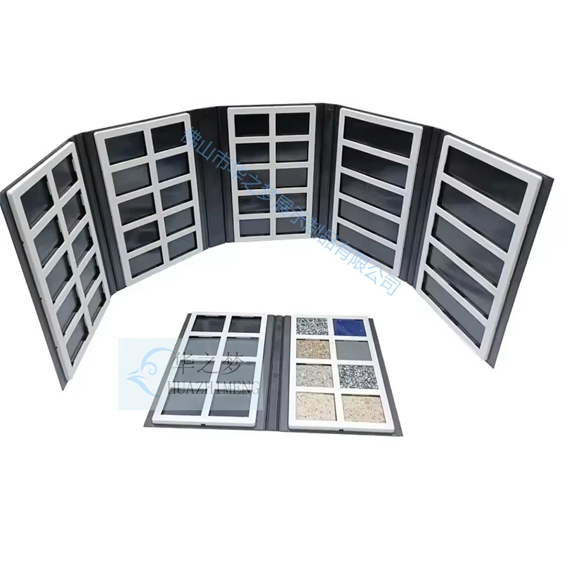 Factory Custom Paper Marble Box Sample Paving Stone Sample Box Granite square Tile Display Box for Product Sample case