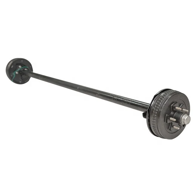 Wholesale Price Electric Brake Axle Straight Axle For Tandem Trailer Suspension Parts