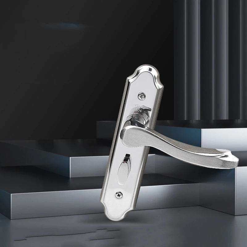 Factory Stainless Steel Shower Room Bathroom Handle Lock Without Keys