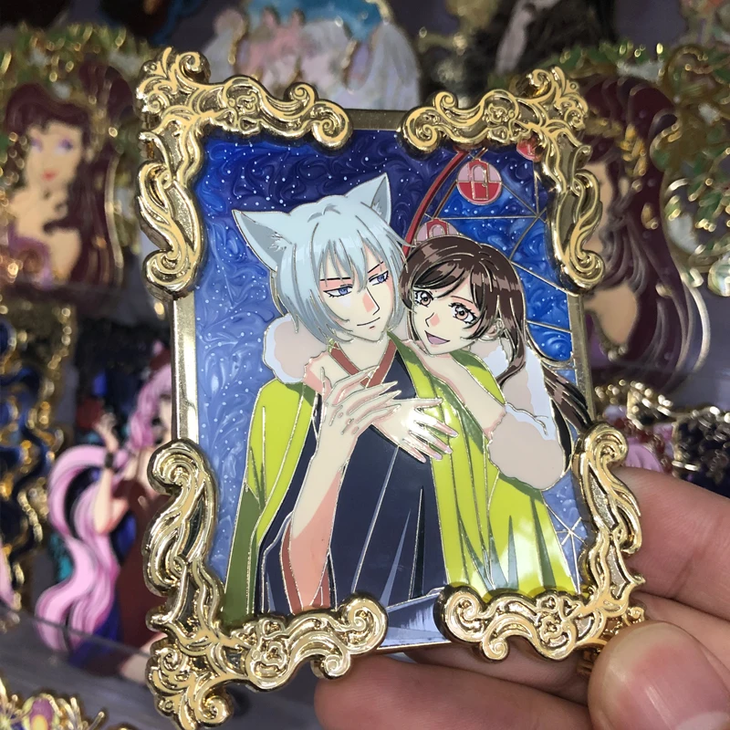Custom Large Anime Pin Hard Enamel