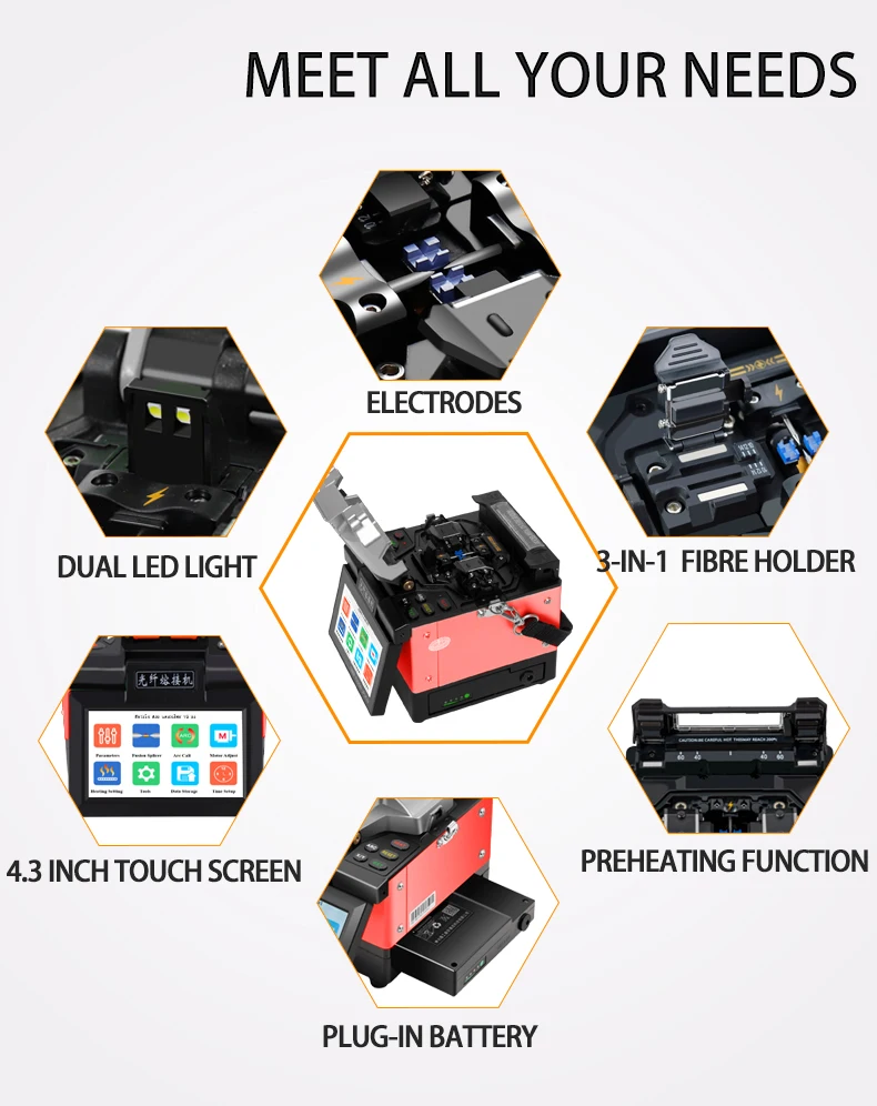 Seikofire S6 Fusion Splicer with GPS - Efficient Optical Fiber