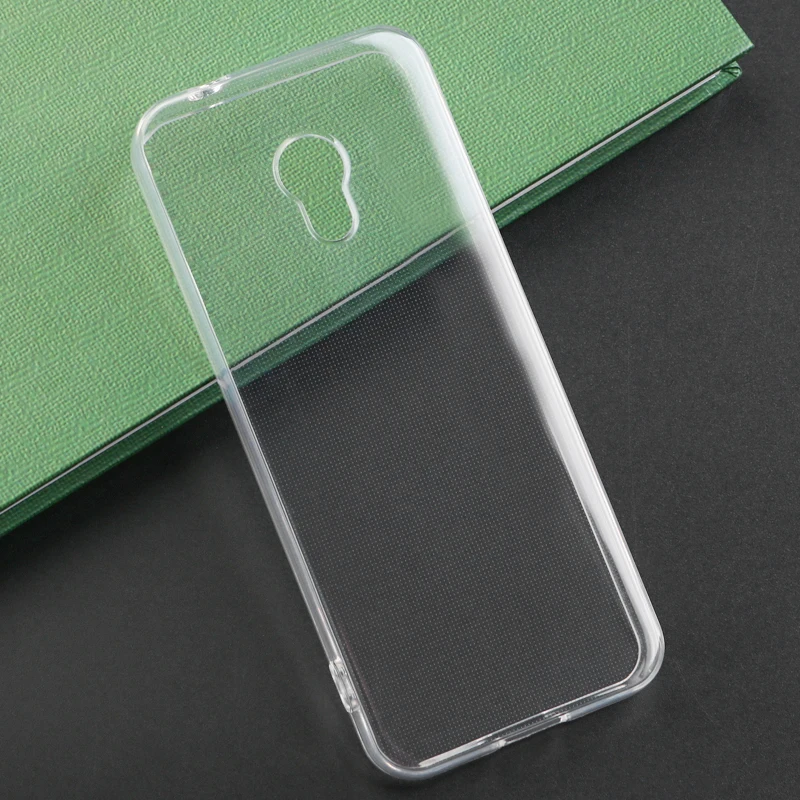 REY Cover Trasparente Ultra Sottile In Gel TPU Per Nokia C32 4G E Nokia C22 4G (0,33 Mm) - 2