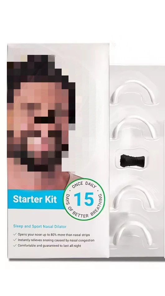 Magnetic Nasal Breathing Dilators Kits Sport Nasal Dilator Boost Oxygen Intake,Breathing Refill Nose Clip
