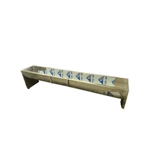 Best-selling products breeding special stainless steel cattle and sheep water trough  nipple drinker