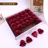 Rosa di cristallo rosso rosa