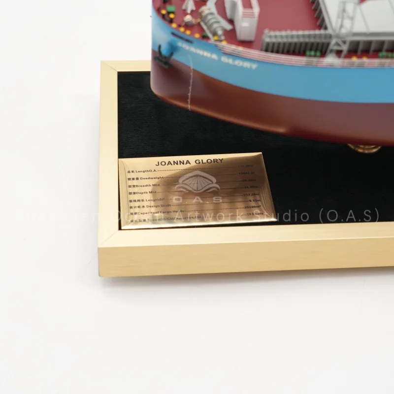 Fine‑crafted cargo ship model themed on TS LINES, representing sea transport and global shipping business. Vividly restore features related to transit port operation. Great for corporate display, maritime exhibition and business souvenir. Accept custom production, factory provides reliable wholesale service for logistics and shipping partners.Amber@vesselmodel.com Tel：+86 18038048785