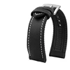 black band white stitched