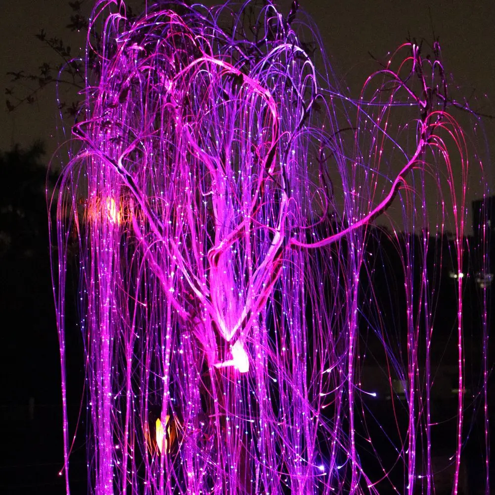 Avatar Trees Landscape LED Fiber Optic Lighting for Christmas Tree Festival Decoration Waterproof IP65 Colorful Decorative Light