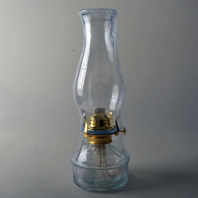 Large Glass Kerosene Oil Lamp Lantern Buy Vintage Fourclaw Oil Lamps