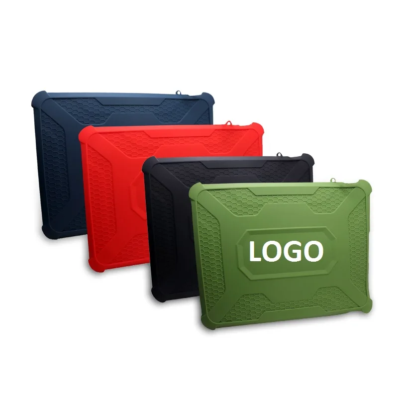 3 Different Dimensions Custom Soft  Protective Silicone Case for Laptop for Ipad