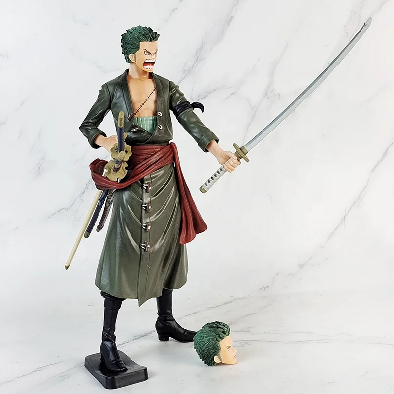 One Piece Action Figures - 21cm Roronoa Zoro Swords Man Action Figure