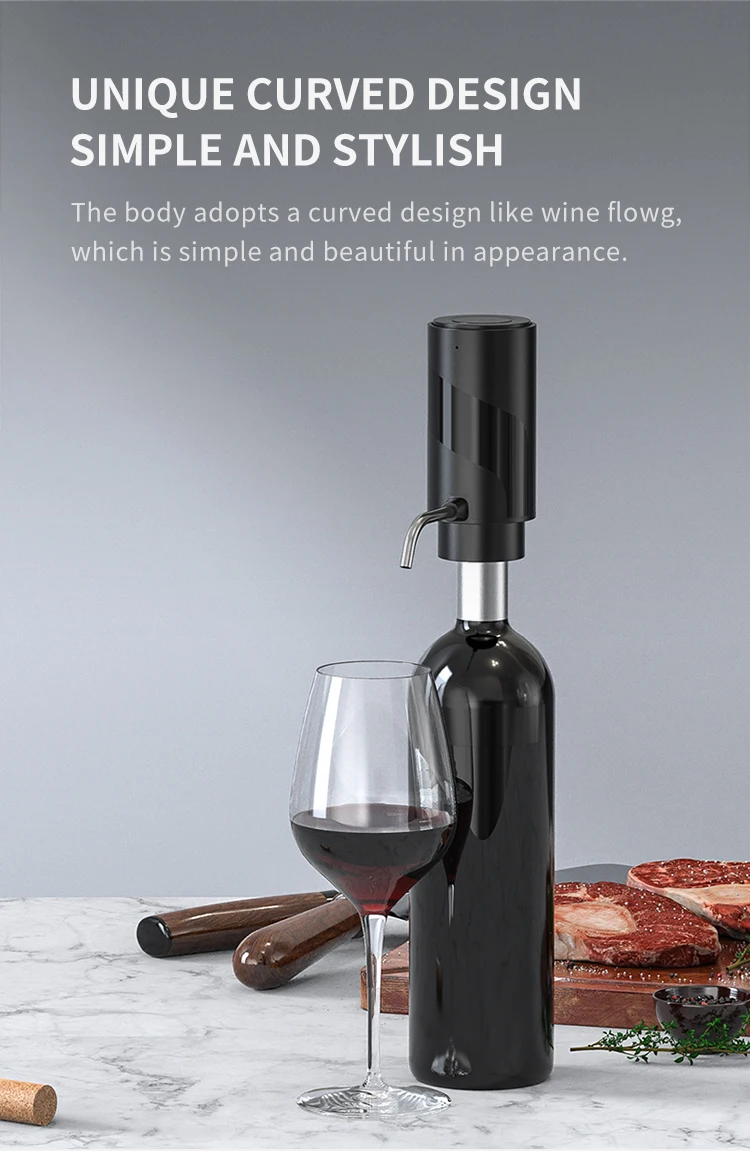 2023 New Electric Wine Decanter Red Wine Charging Decanter Wine